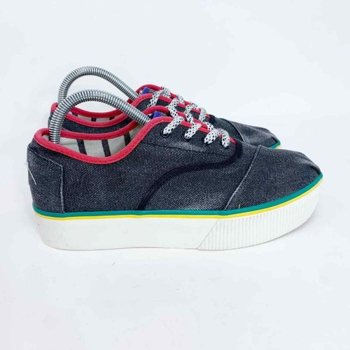 toms canvas platform shoes