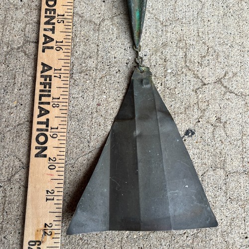 MCM Brutalist Wind Chime/ Bell Sculpture Paolo Soleri Cosanti Arconsanti Bronze - Picture 22 of 22
