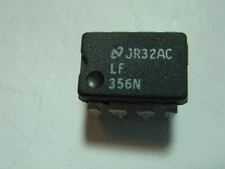 LF356 WIDE BANDWIDTH SINGLE J-FET OPERATIONAL AMPLIFIERS #14-453$u