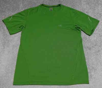 Arc'Tertx T Shirt Men's XL Green Crew Neck Short Sleeve Pullover Activewear
