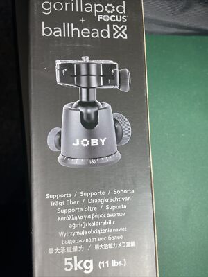 Joby gorillapod Focus - tripod With Ballhead X, Supports Weight