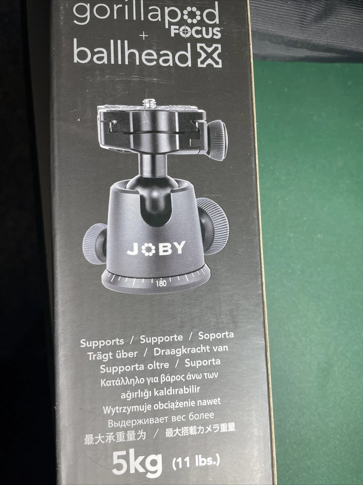 Joby gorillapod Focus - tripod With Ballhead X, Supports Weight 11lb/5kg - Image 2 of 3