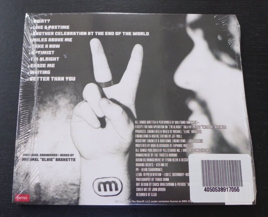 ウルフギャング・ヴァン・ヘイレン 直筆サイン入りCD　MAMMOTH WVH ウルフギャング・ヴァン・ヘイレン 直筆サイン入りCD MAMMOTH