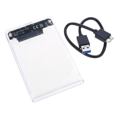 Case Box Enclosure 2.5inch SSD SATA To USB3.0 Externals Hard Boxes