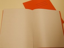 EXERCISE BOOKS SQUARED MATHS 80 PAGE x2 School A5 (7" X 9")