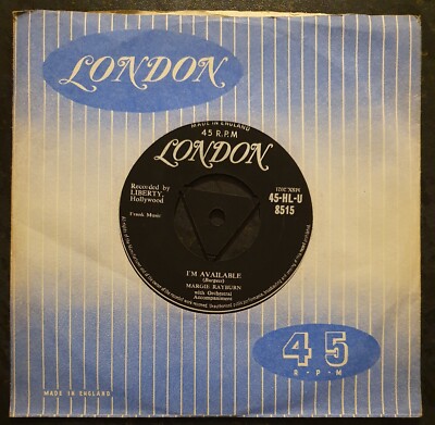 MARGIE RAYBURN - I'm Available/If You Were - London - HLU 8515 - NM