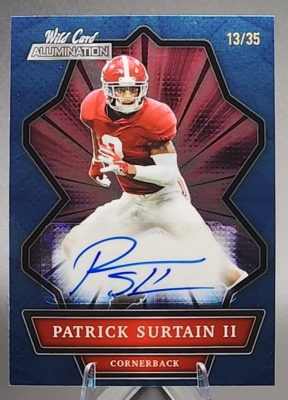 Patrick Surtain II /35 2021 Wild Card Alumination Rookie RC Auto