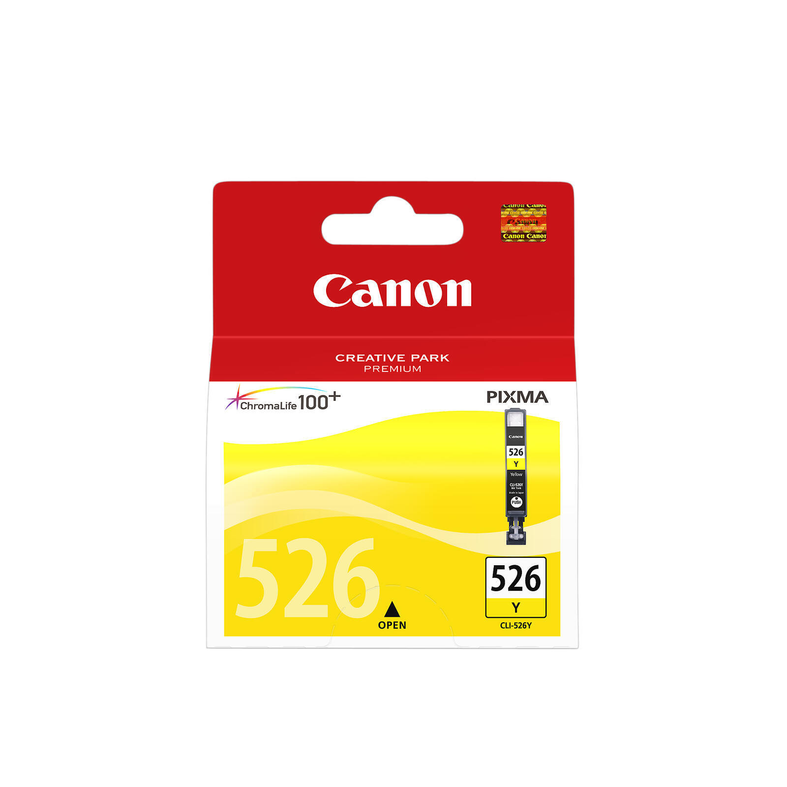 Оригинальный патрон Canon CLI-526Y Druckerpatrone - gelb 450 шт.