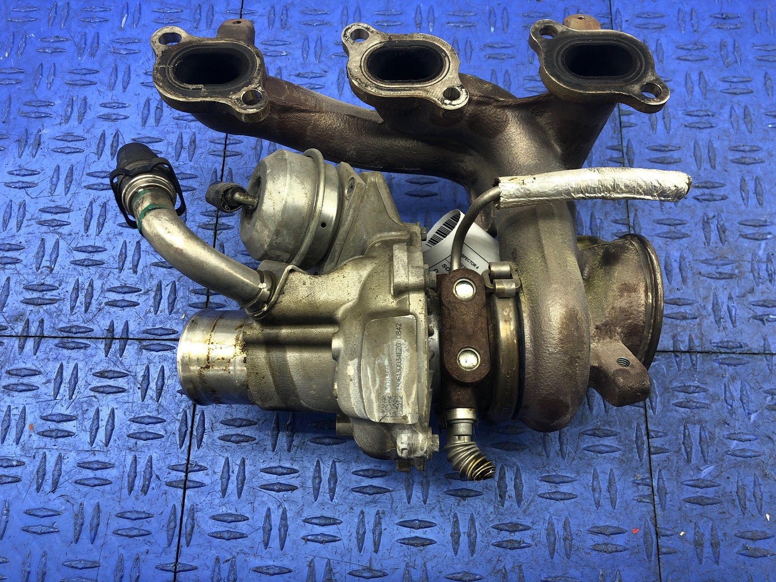 2014-2021 MASERATI QUATTROPORTE 3.0L RIGHT SIDE ENGINE TURBOCHARGER TURBO 299710
