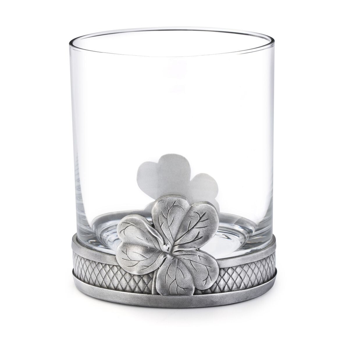 Royal Selangor Pewter Whisky Tumbler Shamrock 0124003