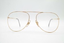 Vintage Chai CH 3 Gold Oval Glasses Eyeglass Frame NOS