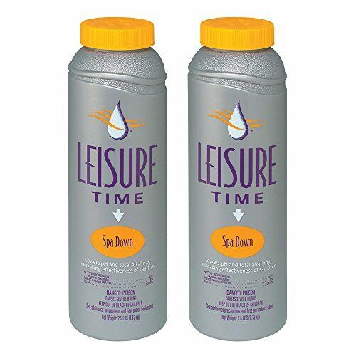 LEISURE TIME 22338-02 Spa Topics on TV Down for Tubs 2-Pack Spas Overseas parallel import regular item 2.5-Pounds and Hot