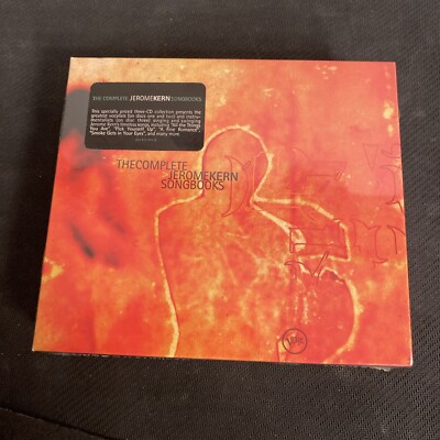 The Complete Jerome Kern Songbooks Compilation 3XCD Verve 1997 SEALED COPY