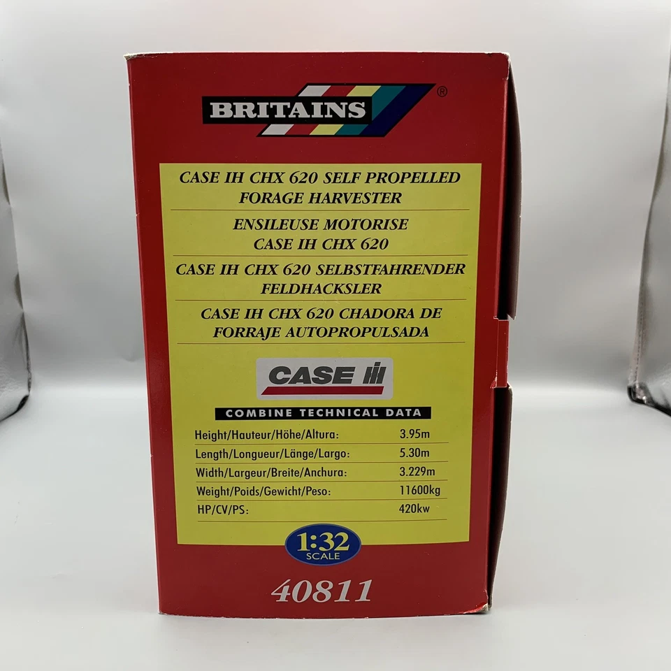 Britains ERTL Case IH CHX 620 Self Propelled Forage Harvester Chopper 1/32 NEW - Image 2 of 4