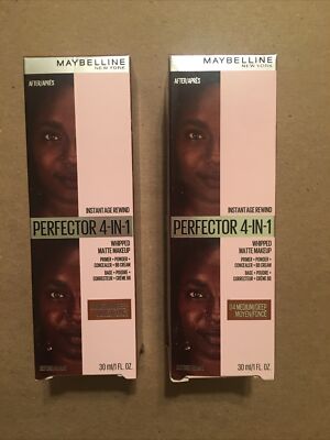 2 pcs of maybelline instant age rewind perfector 4 in 1 # 4 Medium Deep