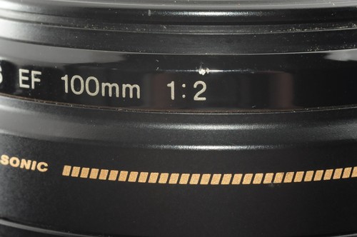 Mint Canon EF 100mm F/2 USM Portrait AF Lens Black W/Cap From Japan #3617 - Picture 12 of 14