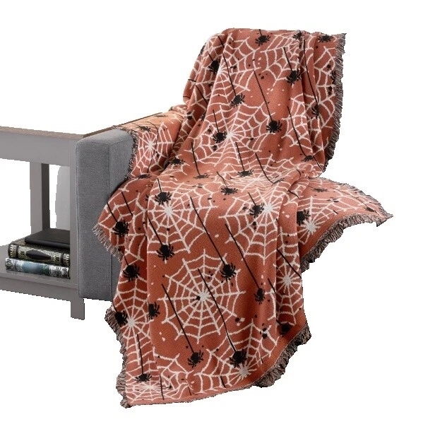 Cotton Blend Animal Print Multicolor Blankets & Throws