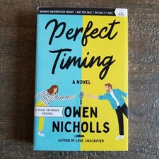 Perfect Timing by Owen Nicholls PPB ARC Advance Reader Copy