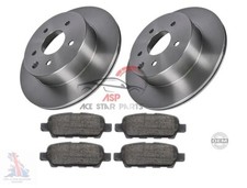 For Nissan Leaf 2010-2017 Rear Brake Discs (292mm) And Pads Set - OE APPROVED