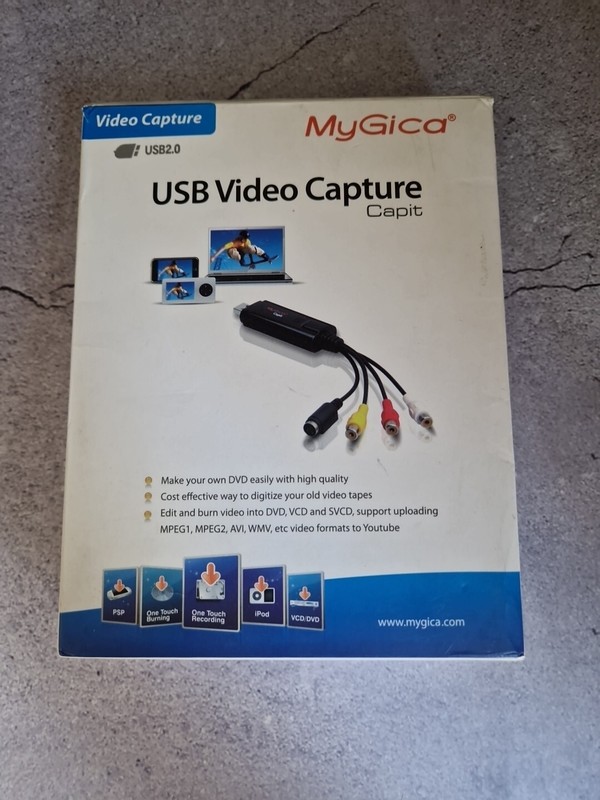 MyGica USB Video Capture/Grabber Capit - External USB Video Capture Card