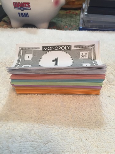 Monopoly. Game Replacement Pieces / Parts. MONEY Preowned See Pics - Picture 2 of 3
