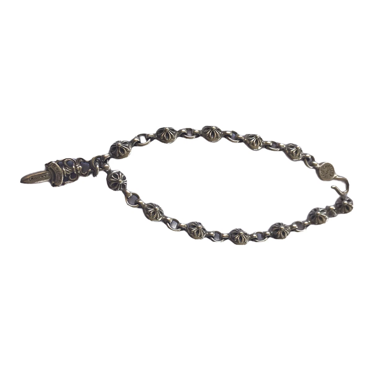 Chrome hearts cross ball bracelet online