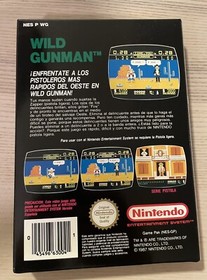 Nes Nintendo Wild Gunman PAL Esp New