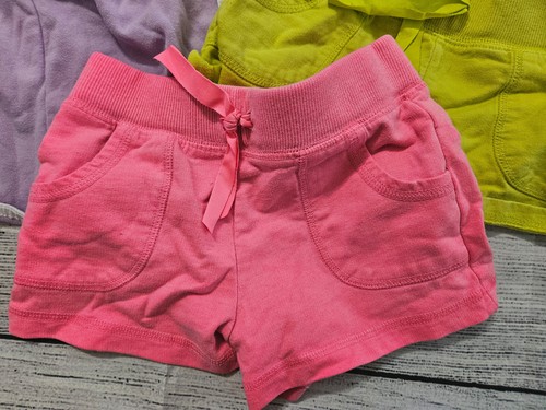 5 Pc Lot, 2 Shirts, 3 Shorts, Pink, Purple, Sz 5, 5T, Carter's, 77 Kids - Picture 10 of 19