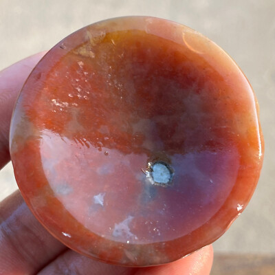 Natural agate Agate Geode Slab/Slice quartz crystal mineral specimen Reiki C148