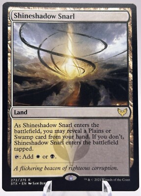 Shineshadow Snarl 272/275 Strixhaven: School Of Mages STX MTG NM