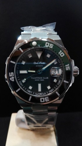 orologio paul picot Yachman club ghiera verde - Foto 5 di 5