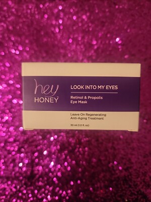 EXPIRED   Hey Honey Look Into My Eyes Retinol & Propolis Eye Mask   Full Size