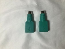 SET OF 2 - PS/2 to USB Converters/Adapters - SHIPS FREE 