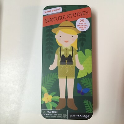 Travel Game Lot - Sushi Go Cards, Spirograph & Nature Studies Magnet Dress Up