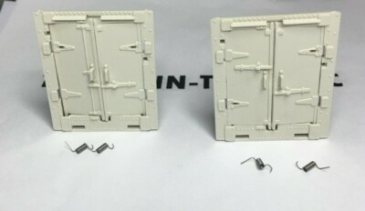LIONEL 3472 & 3482 MILK CAR DOOR (2EA) DOORS WITH SPRINGS 3472-46 EGGSHELL NEW
