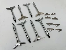 SBC Chevy Deluxe Valve Cover HoldDown Wing-Nut Bolt Mini Spreader Bar SmallBlock