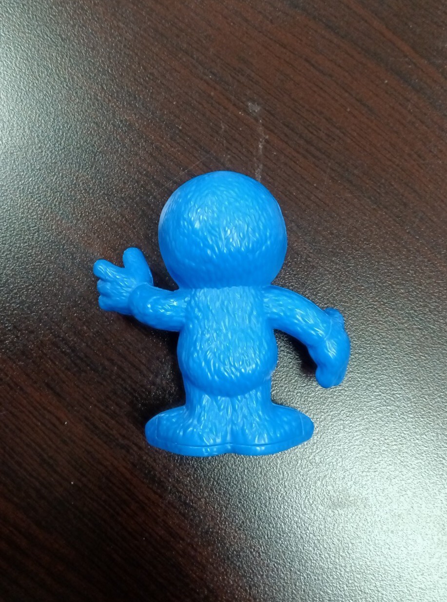 2013 Sesame Street Grover Plastic Figure Toy Cake Topper Used Fast Shipping Toy 