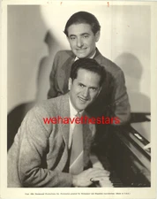 VINTAGE Leo Robin Ralph Rainger COMPOSERS SONGWRITER AT PIANO '34 Pub Portrait