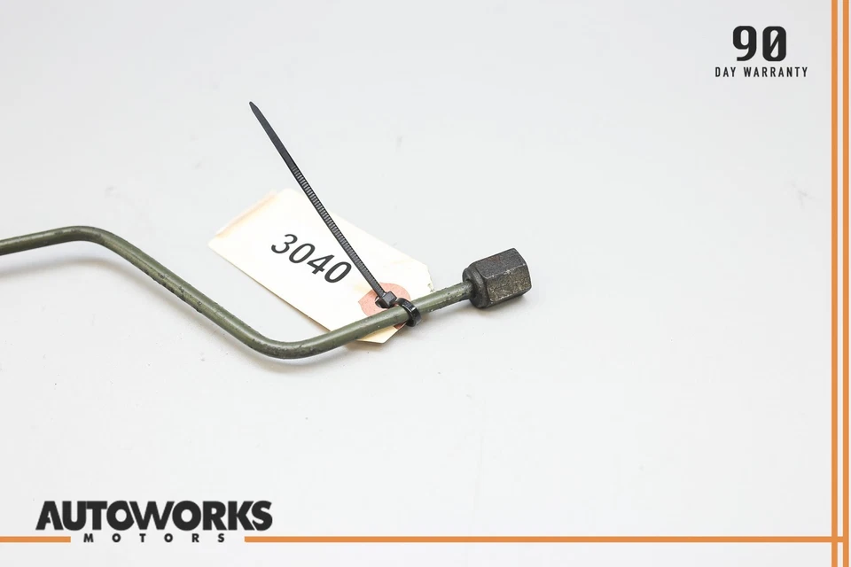 92-96 Jaguar XJS 3 Series Rear Right Side Brake Caliper Hard Hose Line OEM - Image 4 of 4