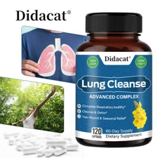 Lung Cleanse Advanced Complex Supplement,Supports Lung & Respiratory System