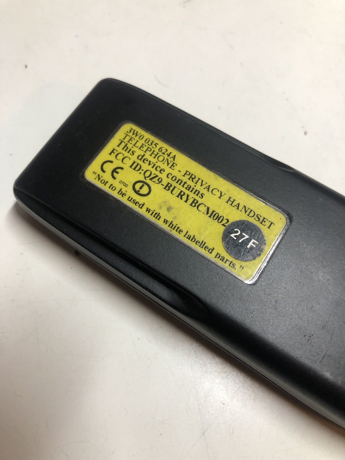 Bentley CONTINENTAL  handset  3W0035624A OEM 