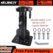 30000lb 5th Wheel To Gooseneck Adapter Adjustable 17-23hitch W 2-516 Ball