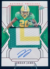 2025 National Treasures Collegiate Jordan James Ruby Red RPA  /11 #61 (RC)