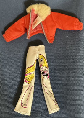 Vintage Bratz Campfire Jacket & White Racing Pants