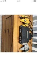 Nintendo 64 Console With Two Controllers And A N64 To HDMI Cable
