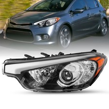 Headlight Left Driver Side,Compatible with 2014-2016 Kia Forte