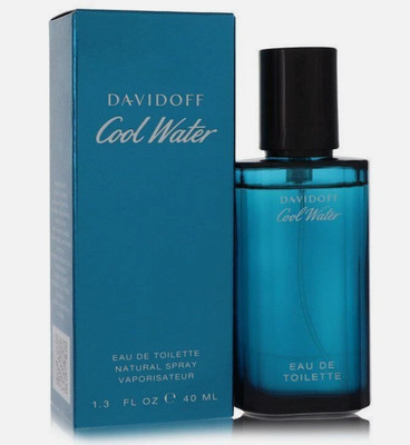 Cool Water by Davidoff Eau De Toilette Spray 1.3oz/40ml For Men New Sealed Box