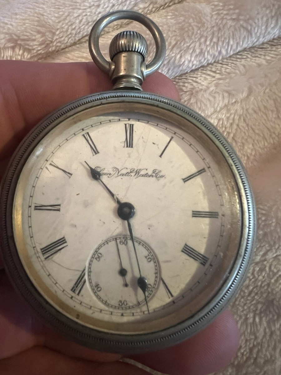 Elgin national Watch Co. Railroad Pocket Watch