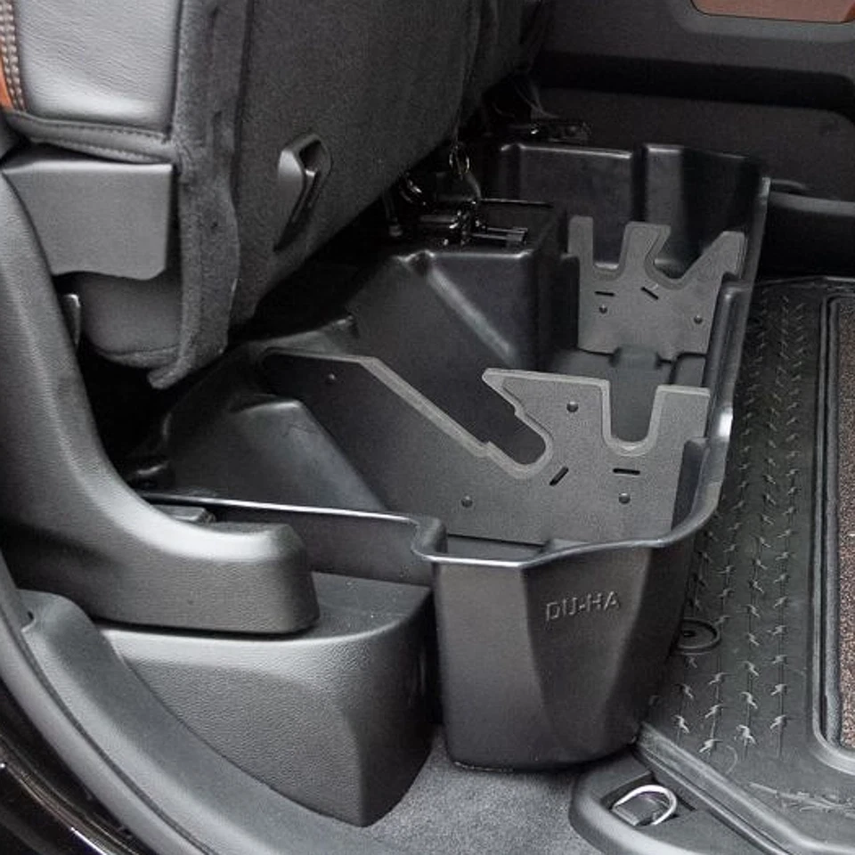 DU-HA Under Seat Black Polyethylene Storage Case for 19-26 Ram 1500 Crew Cab - Imagem 3 de 4