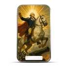 Presale 2025 1 oz Americana George Washington Riding into Freedom Colorized Si..